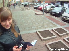 KiloPics.net presents: Fucking glasses - wannabe model gets fucked