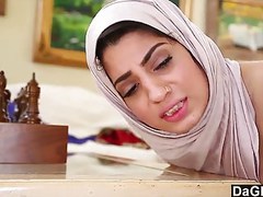 KiloPics.net presents: Dagfs - arabic chick nadia ali tastes white cock