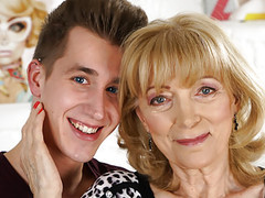 KiloPics.net presents: Old lady magdi is in love with this young dick