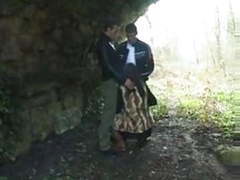 KiloPics.net presents: Cassie, fucked in pantyhose in forest