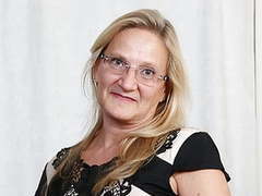 KiloPics.net presents: American milf mary wana strips off and plays at the office
