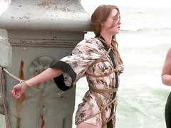 KiloPics.net presents: Ashley lane is trampled by a crowd of drooling strangers, te