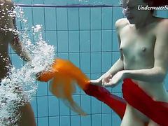 KiloPics.net presents: Two redheads swimming super hot!!!