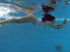 KiloPics.net presents: Puzan bruhova fat teen in the pool
