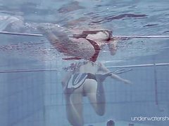 KiloPics.net presents: Roxalana chech in scuba diving in the pool