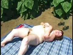 KiloPics.net presents: Fat mature outdoor r20