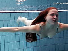 KiloPics.net presents: Salaka ribkina underwater swimming teen