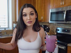 KiloPics.net presents: Stunning wife having fun with her hubby in the kitchen - lily lou, Couple, Hardcore, HD POV, Brunettes, Long Hair, Kitchen, Natural Tits, Pussy, Blowjob, Rim Job, Cowgirl, Doggystyle, Missionary, Cum In Mouth, Cumshot