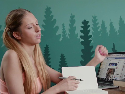 KiloPics.net presents: Rebecca gets caught watching her boyfriend