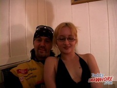 KiloPics.net presents: Slutty blonde strips from her little dress