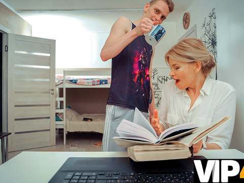 KiloPics.net presents: Tutor4k. dude uses dirty ideas and finally fucks sexy literature teacher