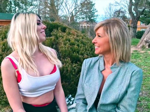 KiloPics.net presents: French blonde milf seeking for a threesome