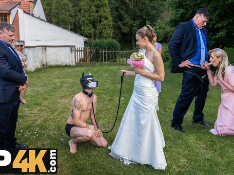 KiloPics.net presents: Bride4k. lovely love scene. hot sex with andrea