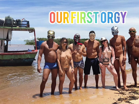 KiloPics.net presents: I took my wives to a gangbang with my friends on an old boat in salvador