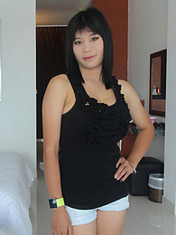 KiloPics.net presents: Stunning Thai babe with big puffy tits gets a creampie surprise