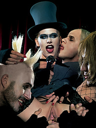 KiloPics.net presents: Glamour Punk Fetish with Hot Cock Sucker Bitch Cora Menson