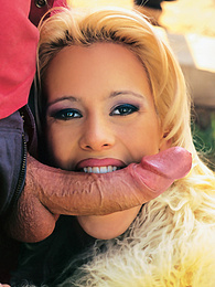 KiloPics.net presents: Blonde Cora Works Hard With Mouth and Ass to Get a Facial