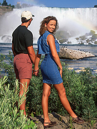 KiloPics.net presents: Pam Lee Enjoys the Sights and a Gangbang at Niagara Falls
