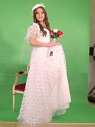 KiloPics.net presents: Russian bride Evelina Darling gets pulled by her hair & fucked doggystyle